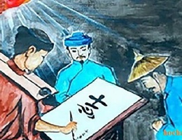 Phân tích một cảnh tượng xưa nay chưa từng có trong truyện Chữ người tử tù - Nguyễn Tuân